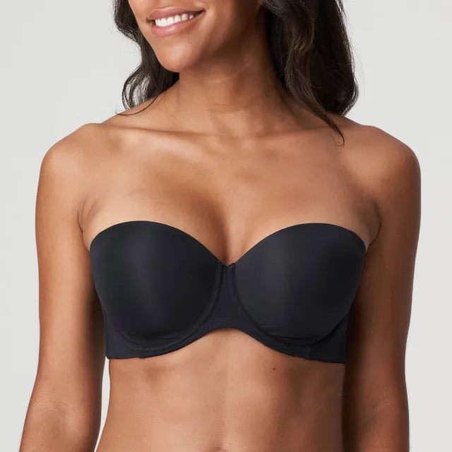 PrimaDonna Figuras Voorgevormde Strapless Bh 0263258 Charbon - maat EU 80F / FR Zwart