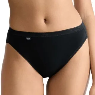 Sloggi Basic Tai slip zwart Zwart,Versch.kleure/Patroon,Wit,Blauw,Roze,Bruin