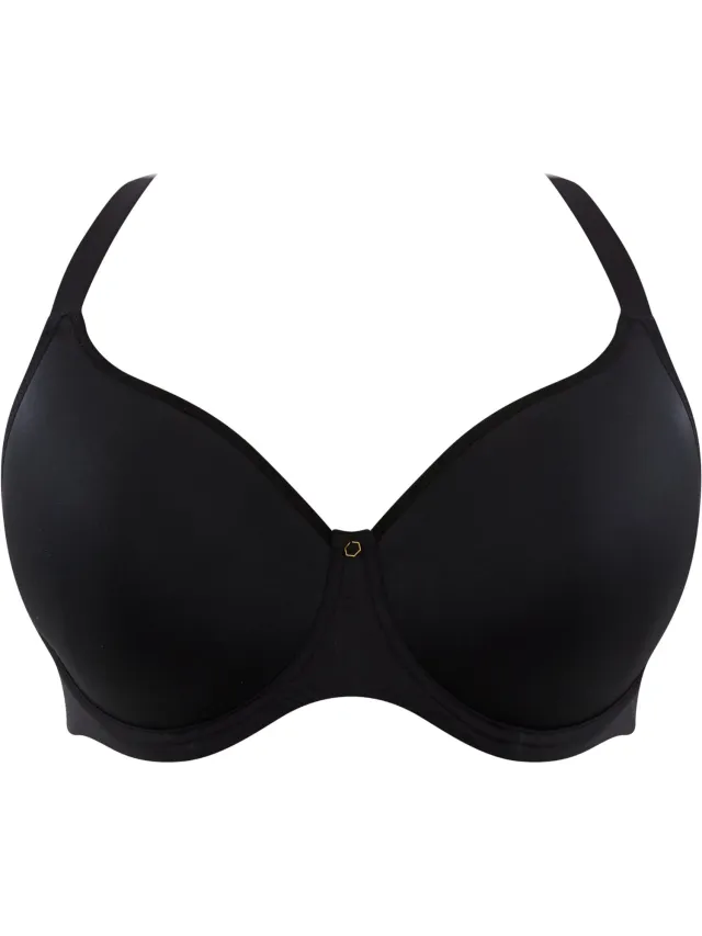 ESOTIQ Elegance Panache - Balconettebeha - Zwart - Gladde cups