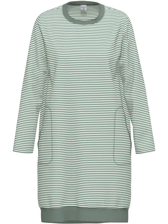 Ammann Dames nachthemd met lange mouwen Women Nightwear balsam green