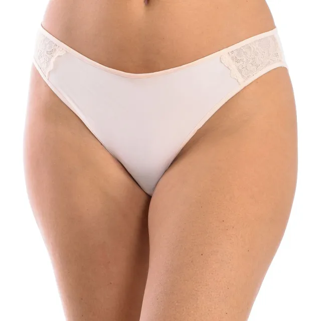 Selene slip wit Roze