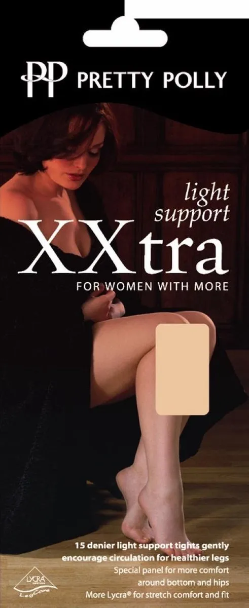 Pretty Polly Panty - Light Support - XXtra - Shaping - 46/54 - Sherry Beige