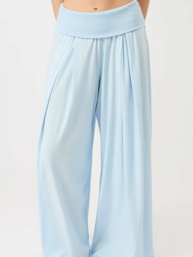 mandala dames vegan Loungebroek Mandala Lichtblauw