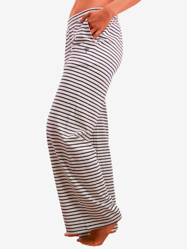 Joop! Pyjamahose Cosy gebroken wit