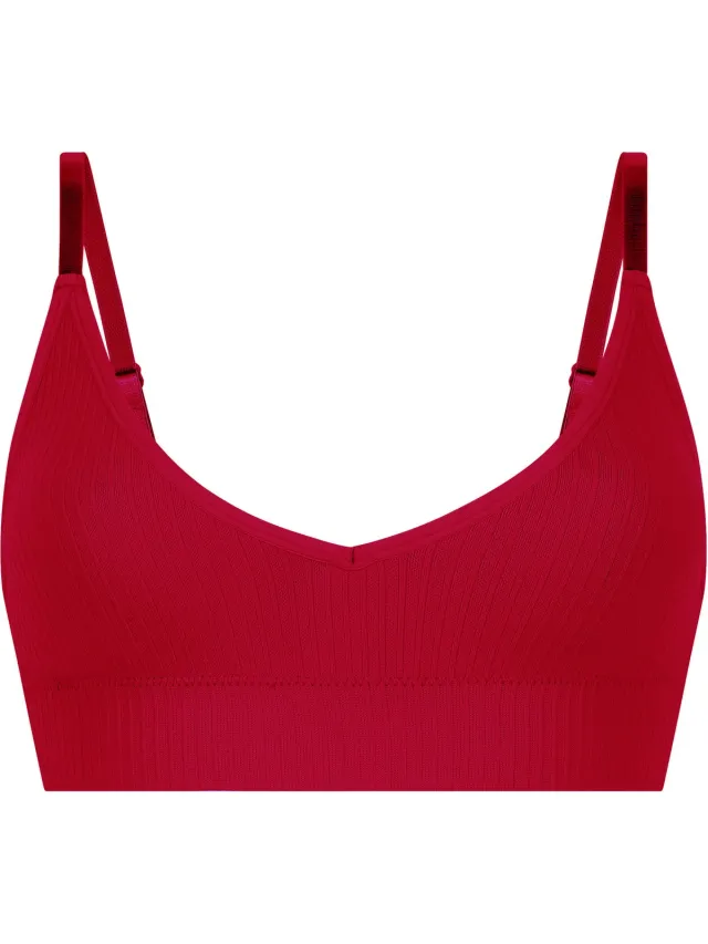 Hunkemöller Dames Lingerie Bralette Dianne - Rood