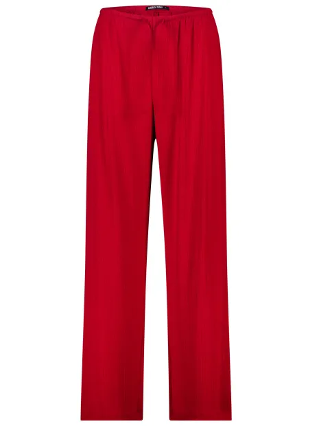 America Today pyjamabroek met ajourdetails - rood, foto 2