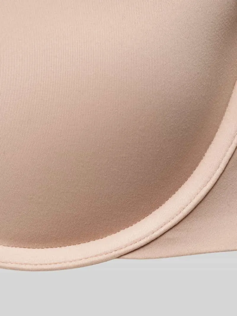 Calvin Klein Push-up-bh met verstelbare bandjes, model 'PERFECTLY FIT' beige, foto 3