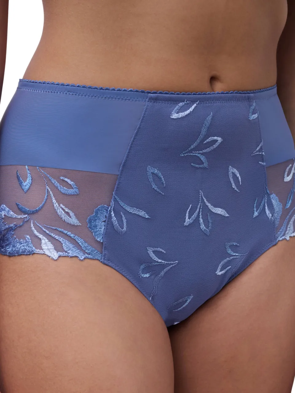 Chantelle Majestic hogetailleslip blauw, foto 4