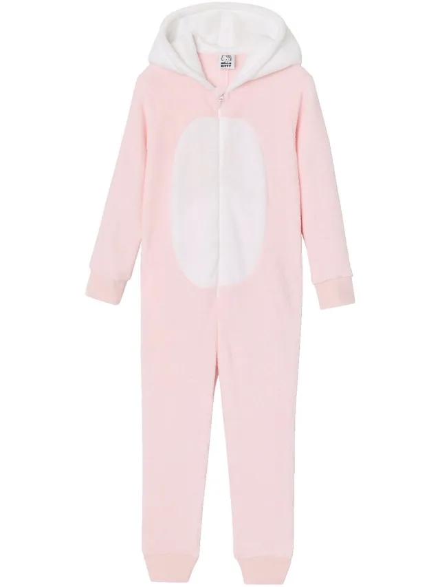 Hello Kitty Hello Kitty pyjama onesie lichtroze