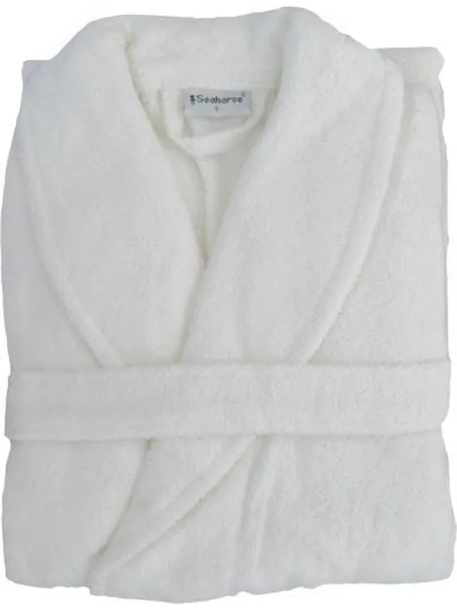 Seahorse BlanQ Badjas - XL - Wit