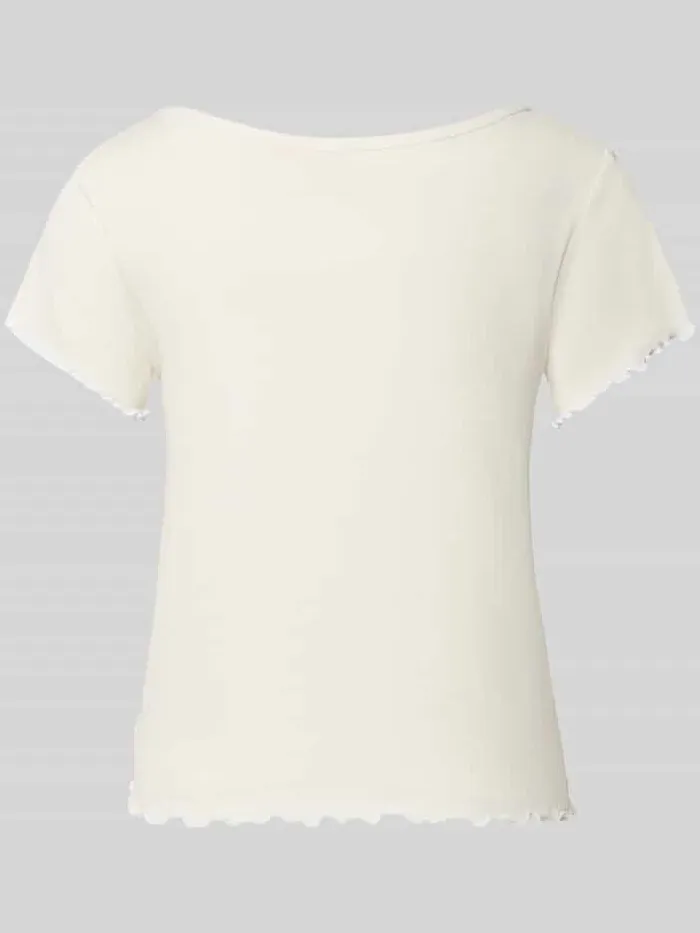 Regular fit pyjama-t-shirt van modalmix model 'HUGO HEART' offwhite, foto 2