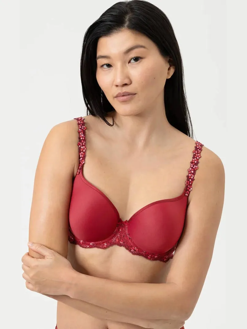 Mey Delightful T-shirt-bh met beugel koraalrood, foto 5