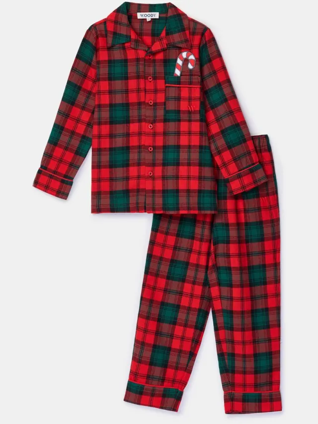 Woody pyjama CPE/996-XL rood