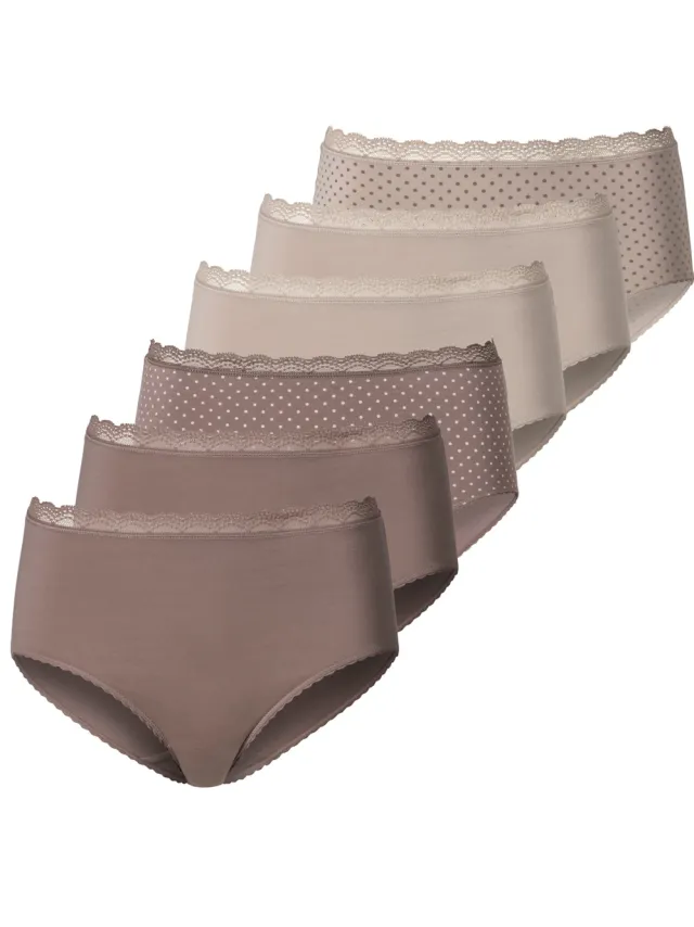 tailleslip set van 6 taupe en beige, foto 2