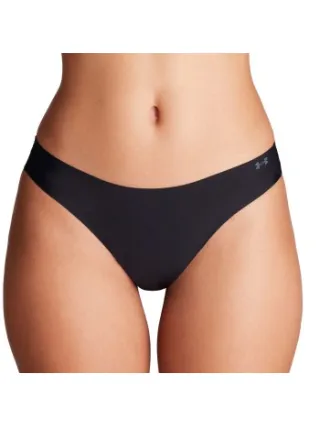 Under Armour 3 stuks Pure Stretch Invisible Thong Zwart,Versch.kleure/Patroon,Blauw,Groen