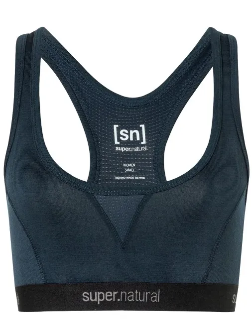Super.Natural Tundra 220 Semplice Bra sportbeha blauw