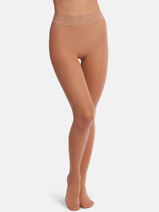 Wolford Fatal 15 Tights - gobi