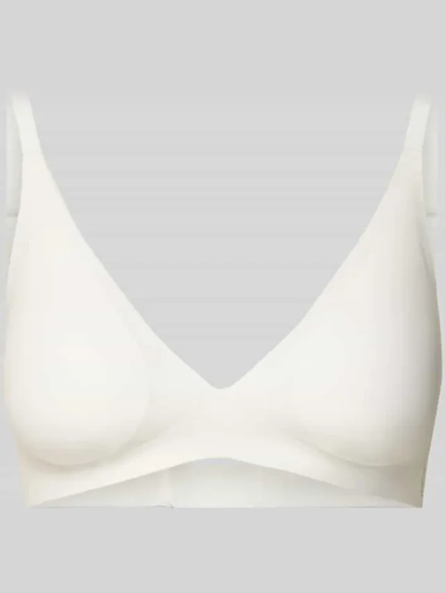 Sloggi Bralette met push up-effect serie 'Zero Feel' Wit