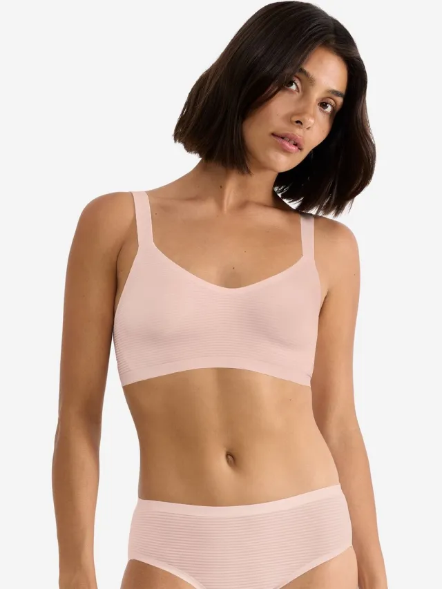 Sloggi Bustier Blue ZERO Feel Air nude beige