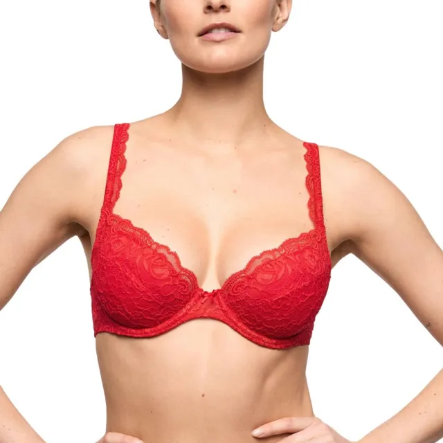 Marie Jo Cyrile Push Up Bh 0102927 True Red - maat EU 75C / FR Rood