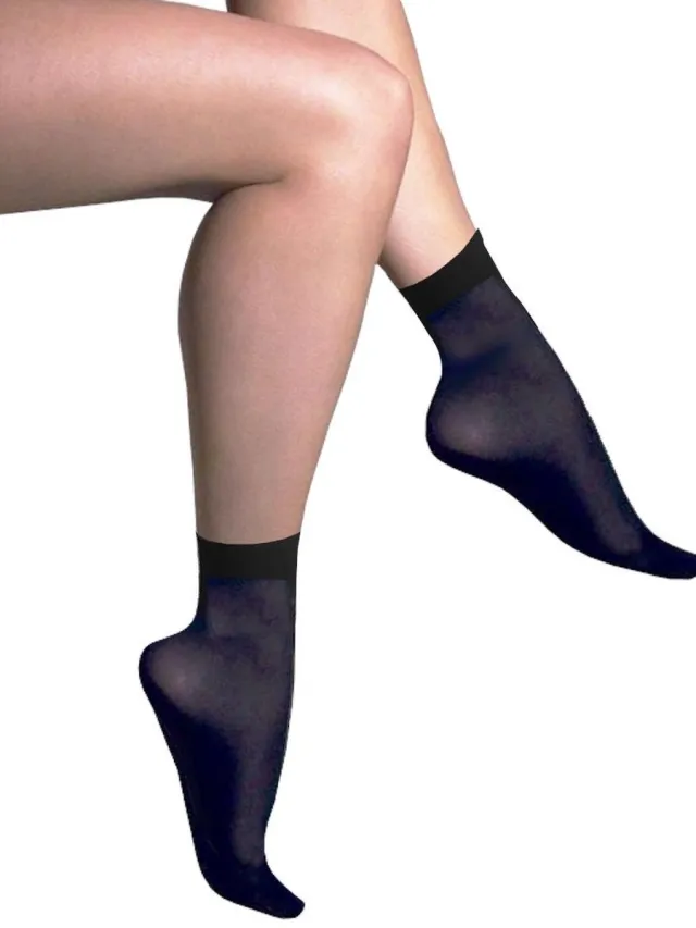 Caresse microvezel pantysokjes 40 denier kleur: grafiet - 2 paar graphit
