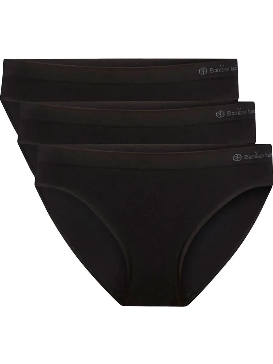 Bamboo Basics Tess bamboe slip zwart, foto 2