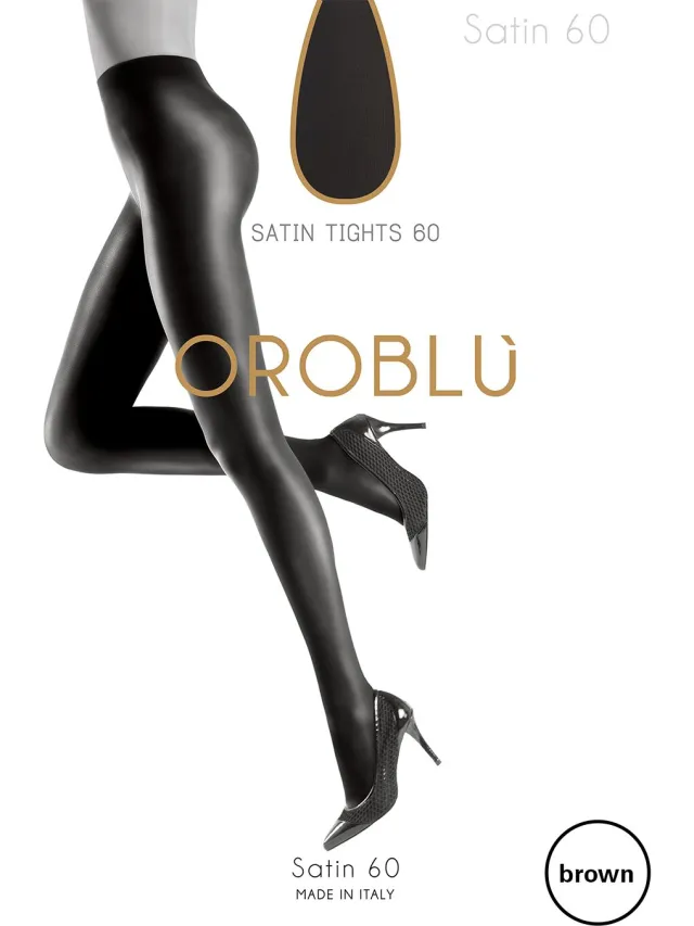 Oroblu Satin 60 panty zwart, foto 3