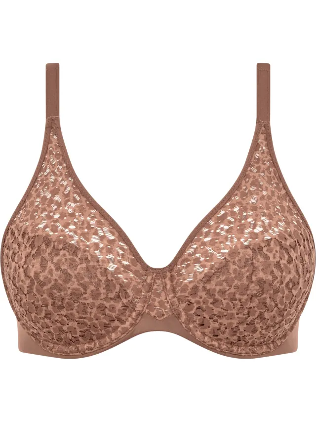 Chantelle Beugel Bh - Norah - Volledig kant - 80C - Beige Wild Brown