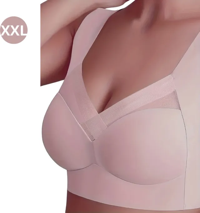 Bovista BH Zonder Beugel - Zonder Bandjes - Push-up Bh's - Comfort Bh - Roze
