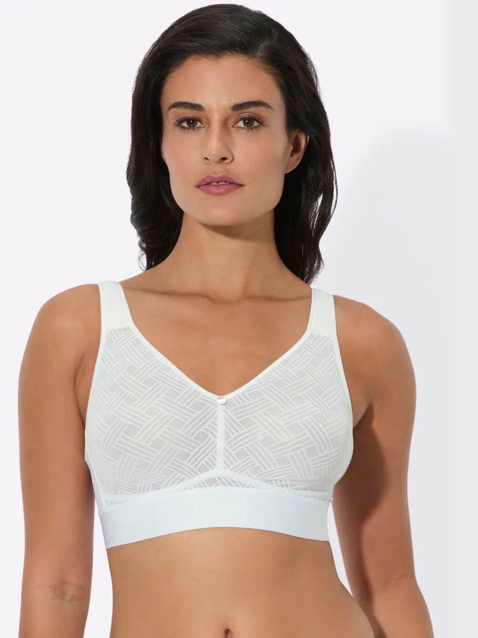 Comfortbeha zonder beugel wit