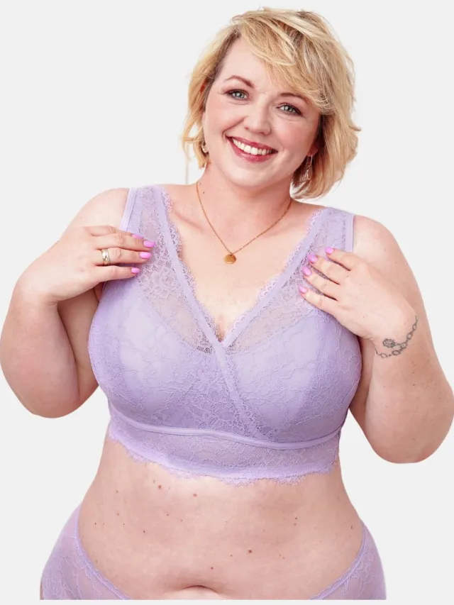 SugarShape bralette EMILIA violet