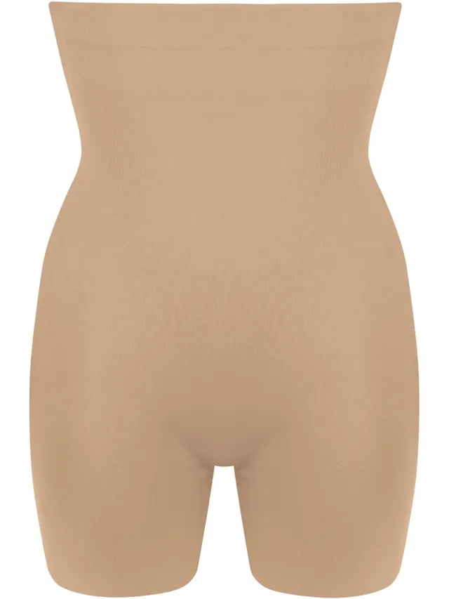 MAGIC Bodyfashion Perfect Secrets Power Shaper Hi-Bermuda Dames Corrigerend ondergoed - Cappuccino Lichtbruin