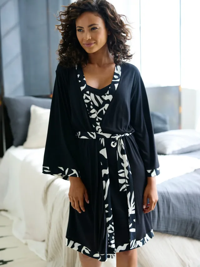 kimono zwart
