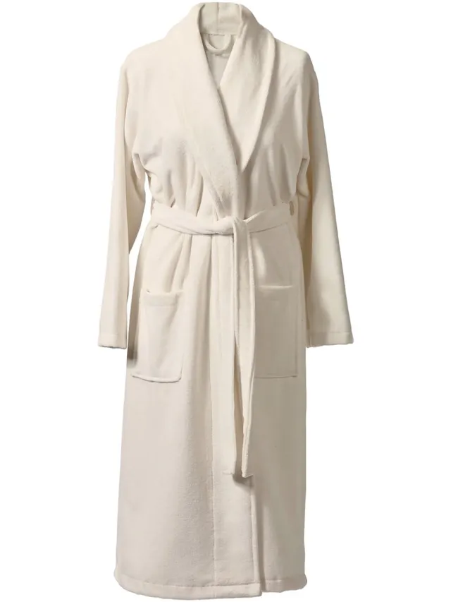 Aquanova Sava Badjas Birch | XL | Beige | Katoen