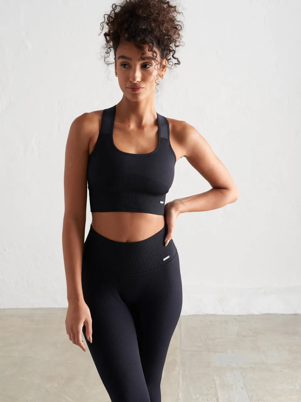 Aim'n sport-bh rib hight support - zwart, foto 4
