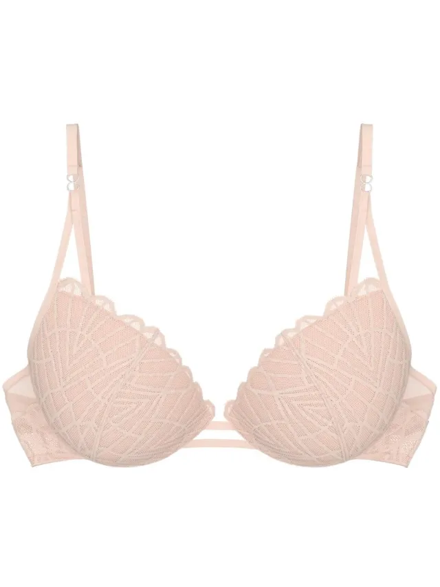 Triumph BH - That Night In Vegas - Kanten push up bh - Licht roze