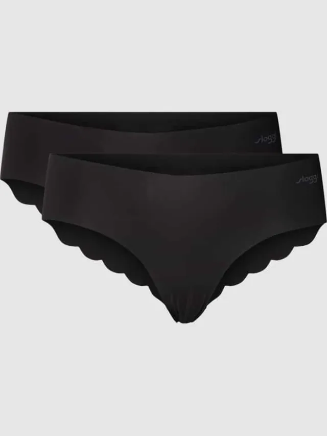 Sloggi Hipster met labelprint, model 'ZERO MICROFIBER 2.0' zwart, foto 2