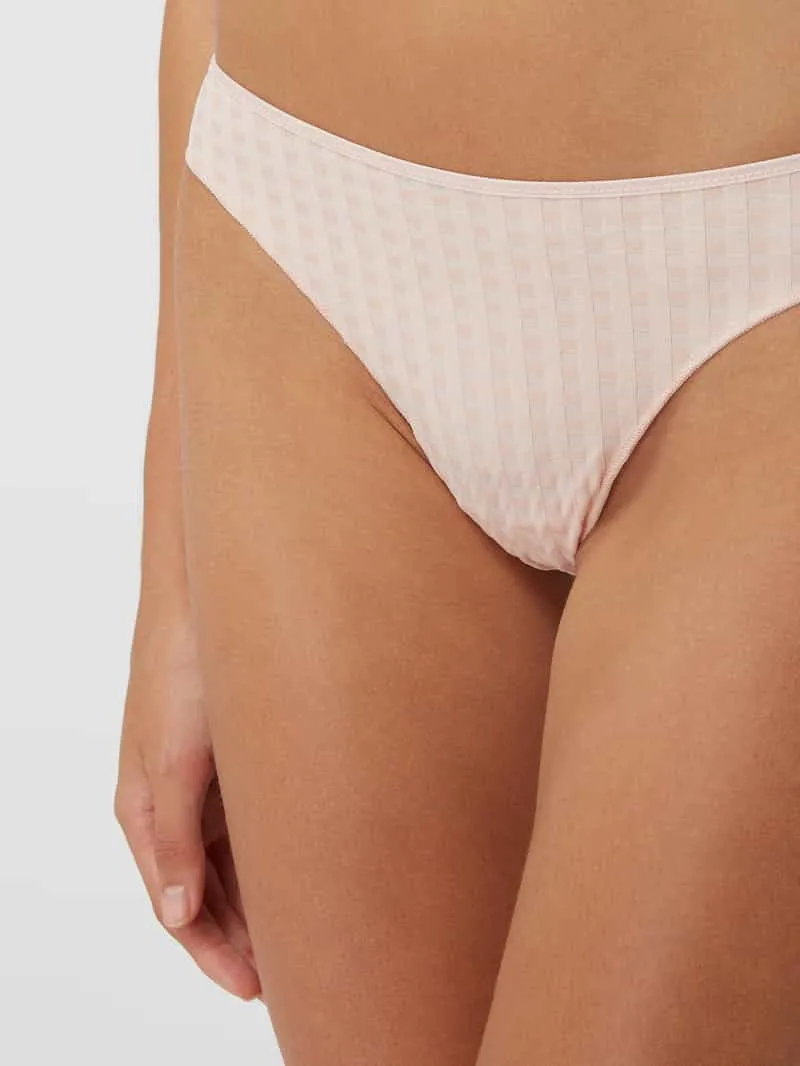 Marie Jo String met structuurmotief, model 'Avero Thong' lichtroze, foto 4