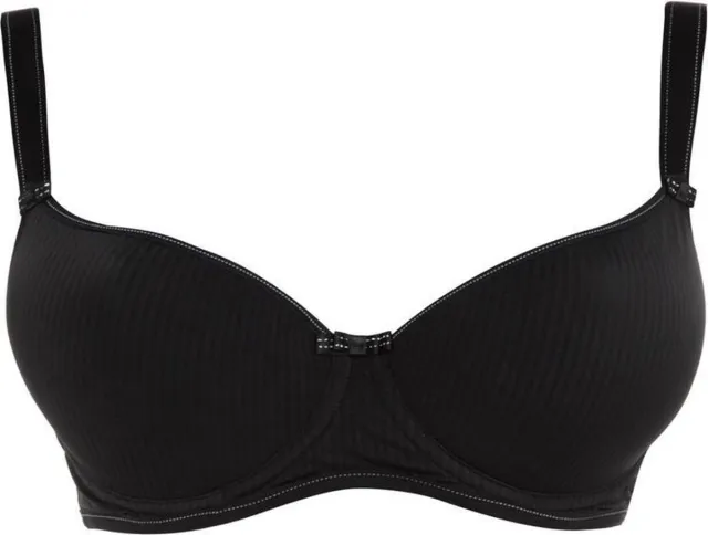 Freya IDOL Voorgevormde bh - ZWART - Vrouwen - Maat 80D (EU)