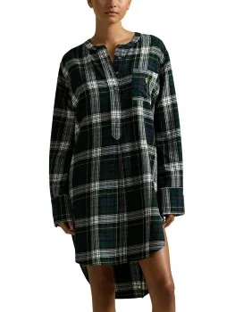Polo Ralph Lauren Cozy Flannel Tunic Zwart,Groen,Versch.kleure/Patroon