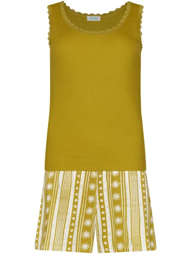 Rebelle MyRebelle - Shortama - Sunny Holiday - Biologisch Katoen - Groen