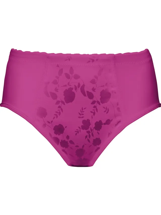 Naturana Minimizer bh met bloemenpatroon - Purple Orchid - 5363