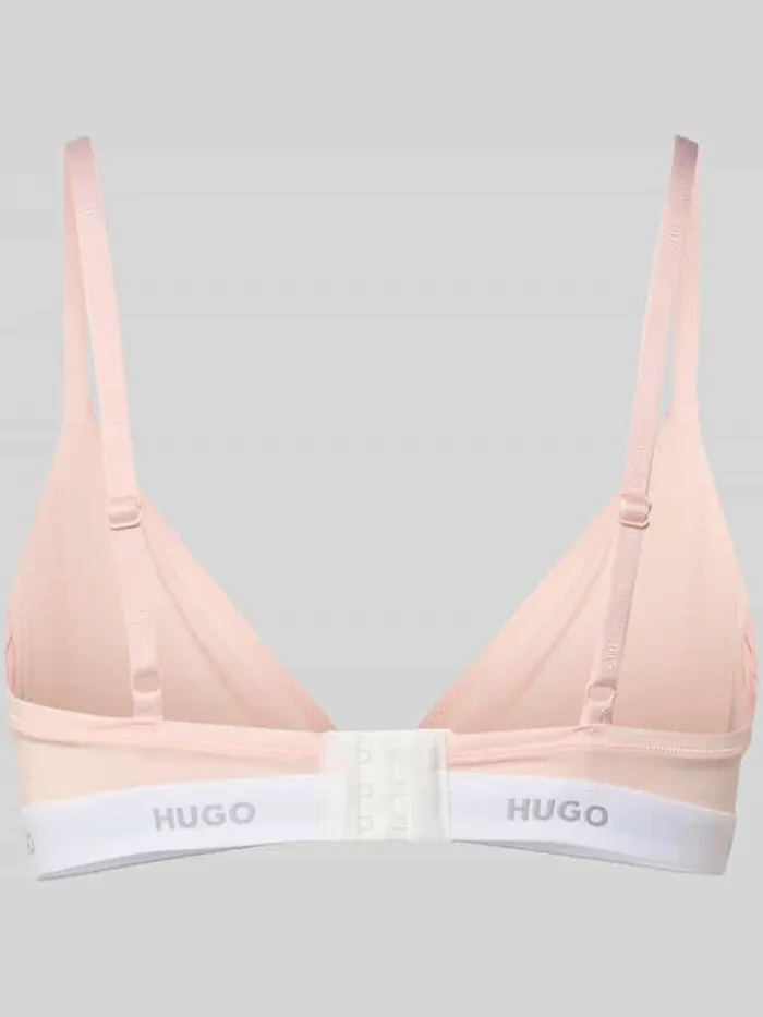 Beha van katoenmix, model 'HUGO ID TRIANGLE' roze, foto 2