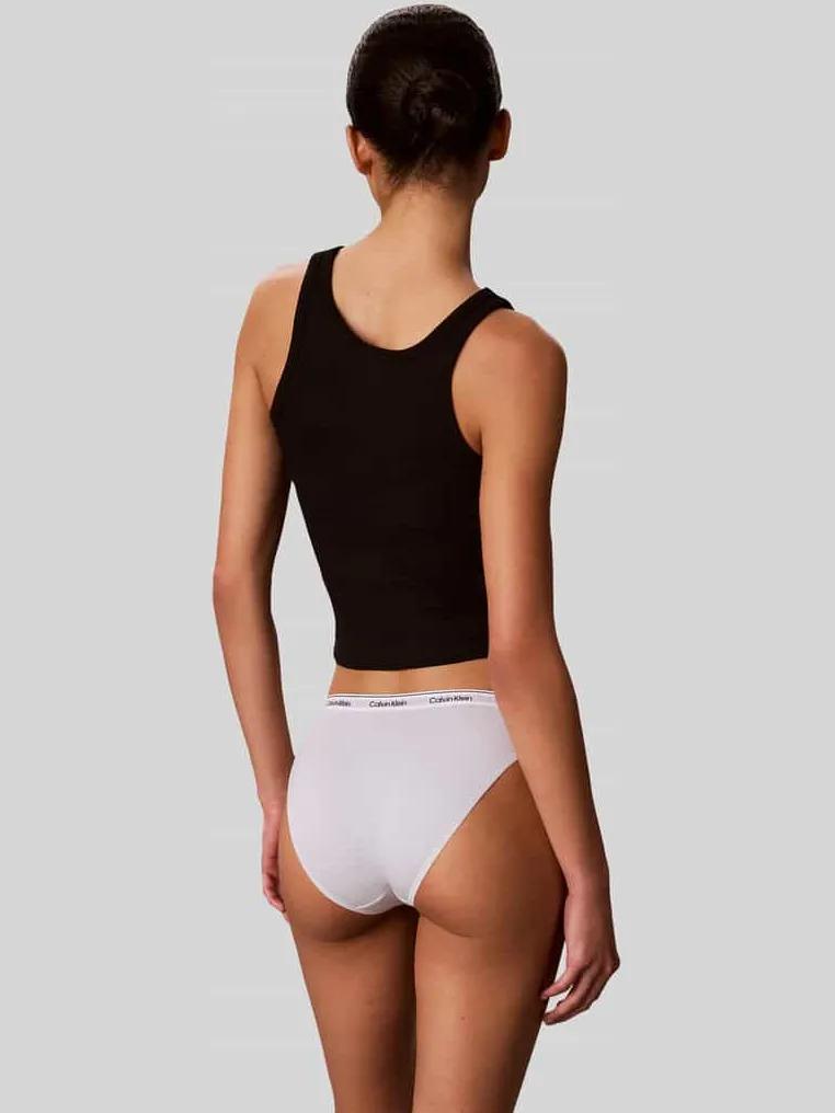 Calvin Klein Slip van katoenmix in set van 3 lichtblauw, foto 3