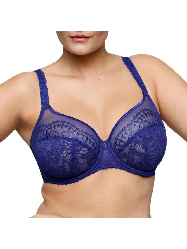 PrimaDonna Shimla Balconette Bh 0163582 Crazy Blue - maat EU 85F / FR Blauw