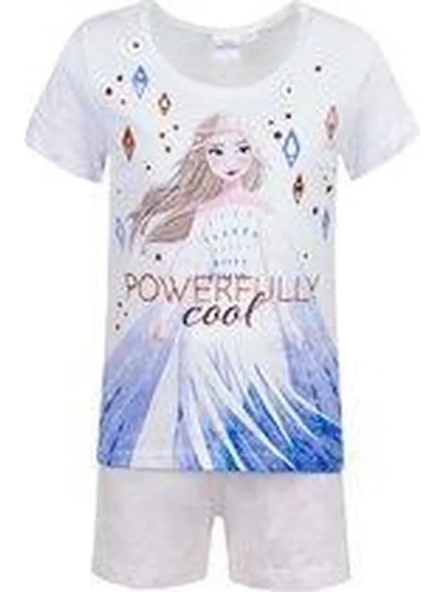 Disney Frozen - Shortama - Wit - 8 jaar