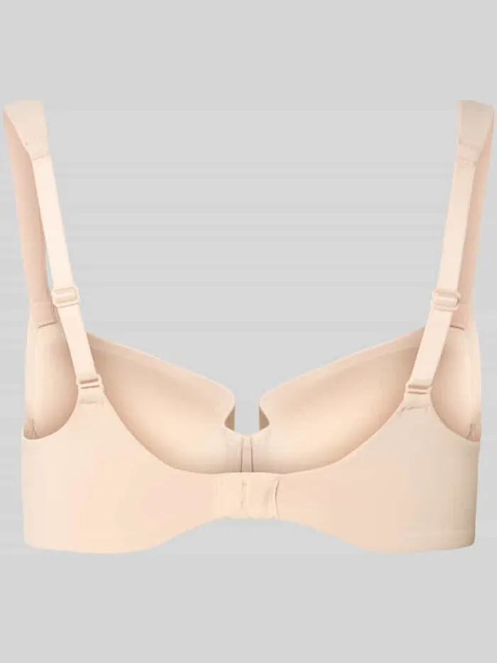 Triumph Gewatteerde beugelbeha met balconette-decolleté beige, foto 2