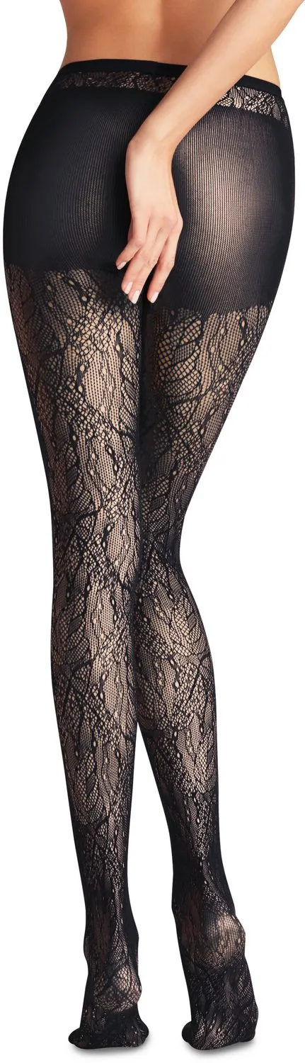 Falke Artist Leaves Dames 41273 3009 black S-M