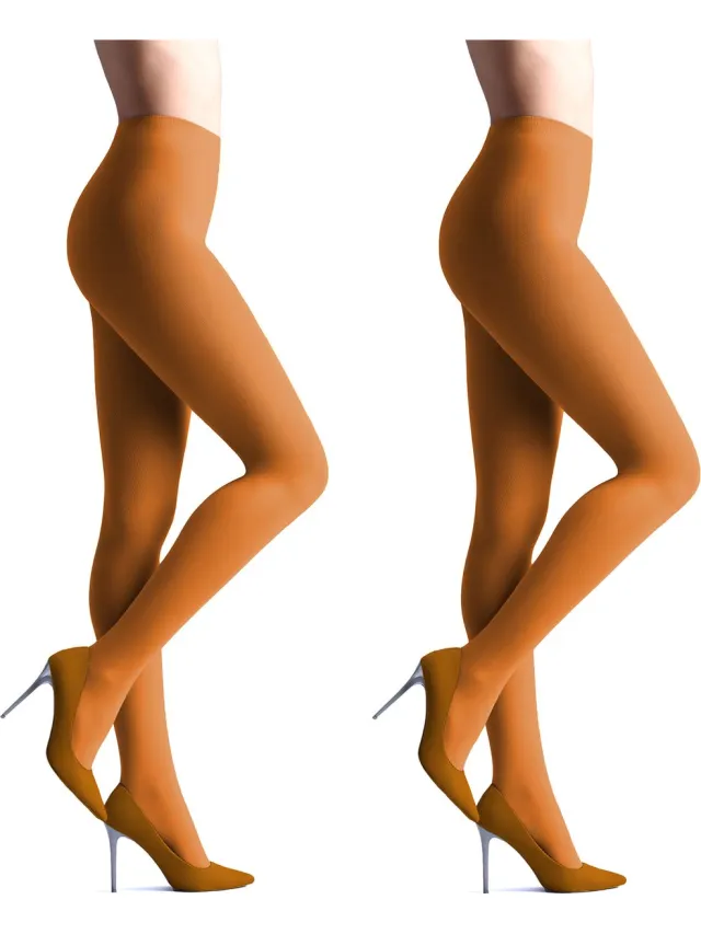 Giulia Samba 40den (Multipack) Opaque Panty - Kruiden Spice