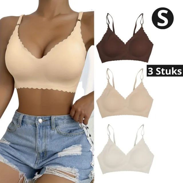 Bovista BH Zonder Beugel - Zonder Bandjes - Push-up Bh's - Comfort Bh - Gemengd Verschillend 6